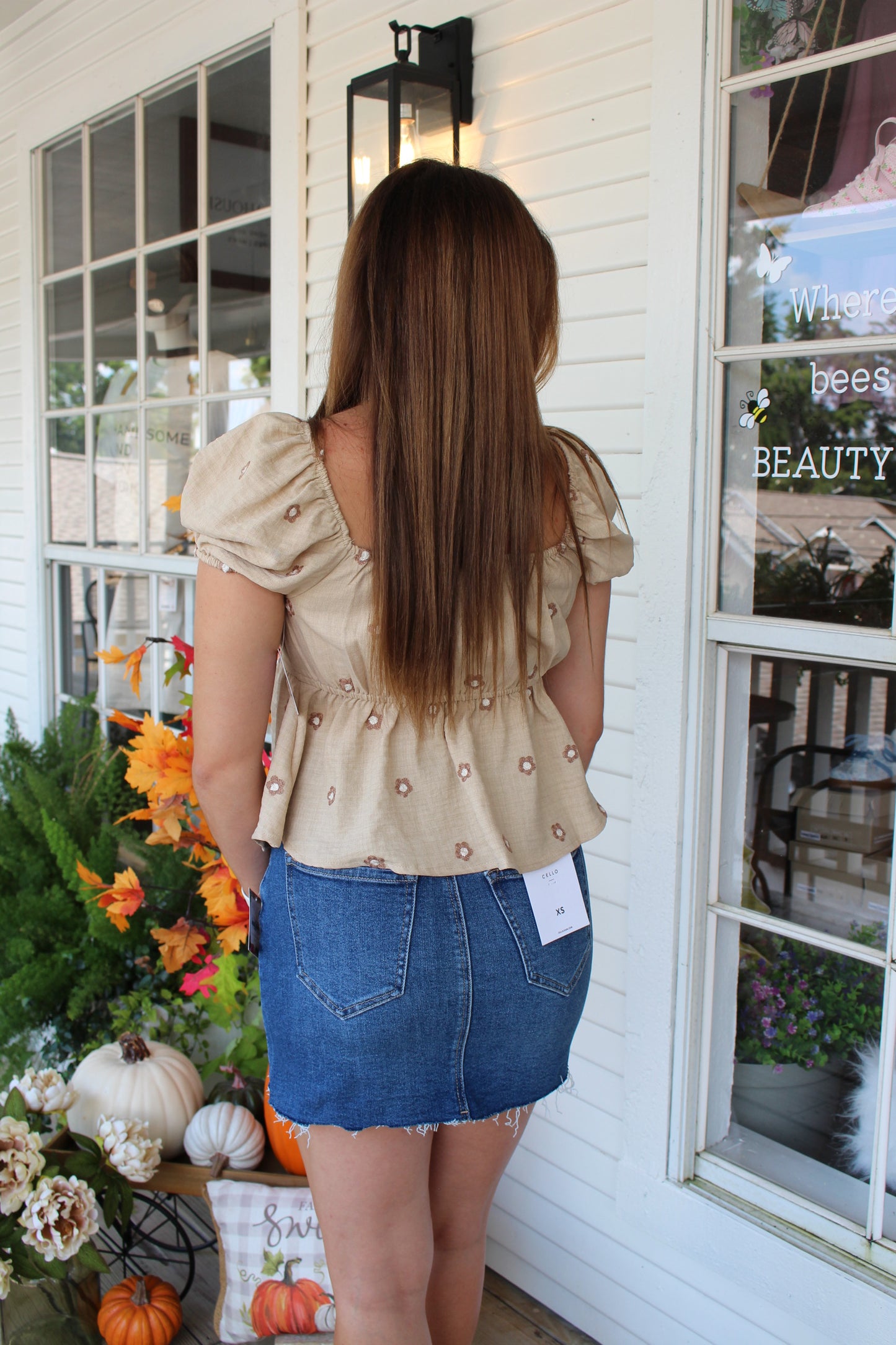 Denim Skirt
