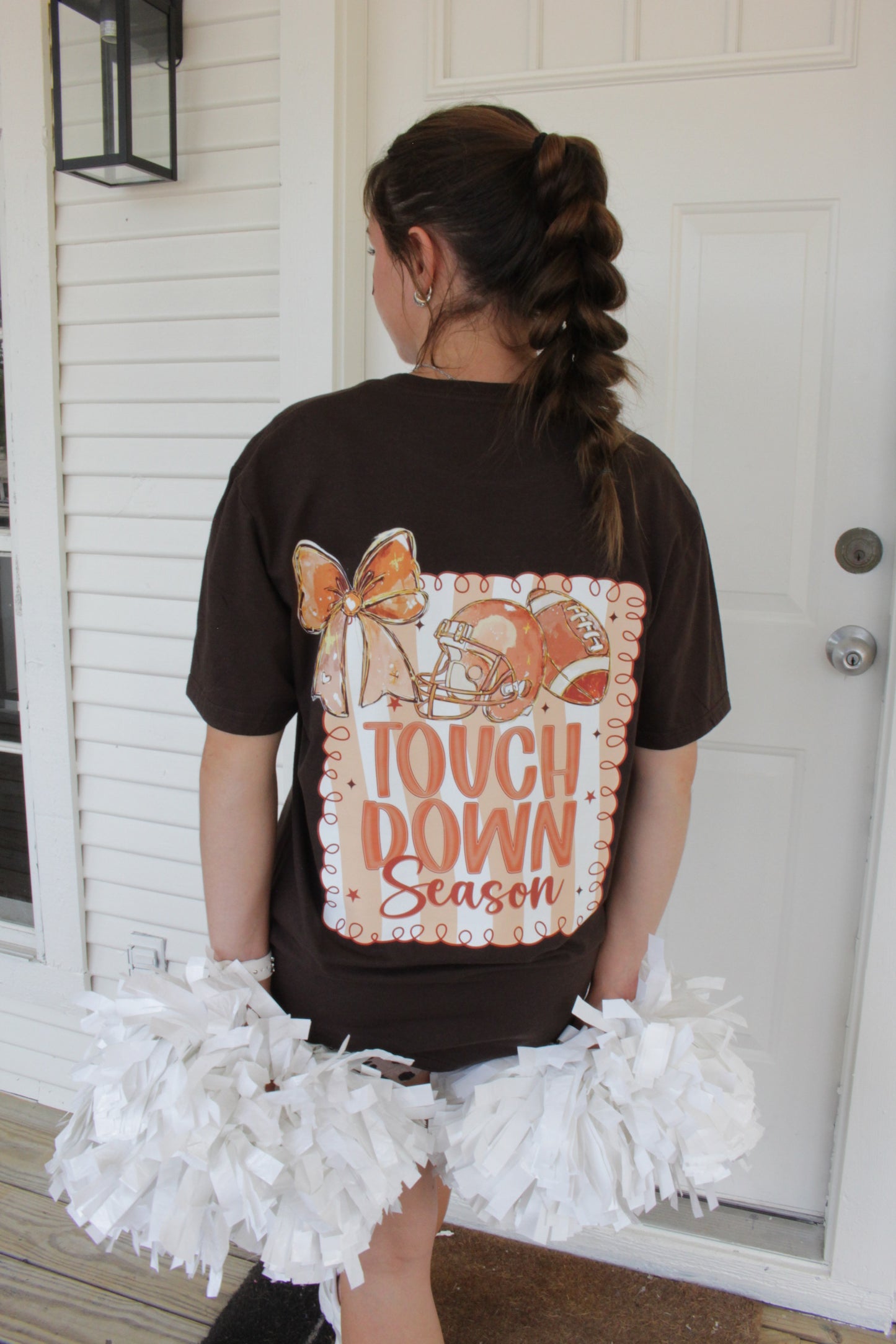 Touchdown Season w/ Bow T-Shirt