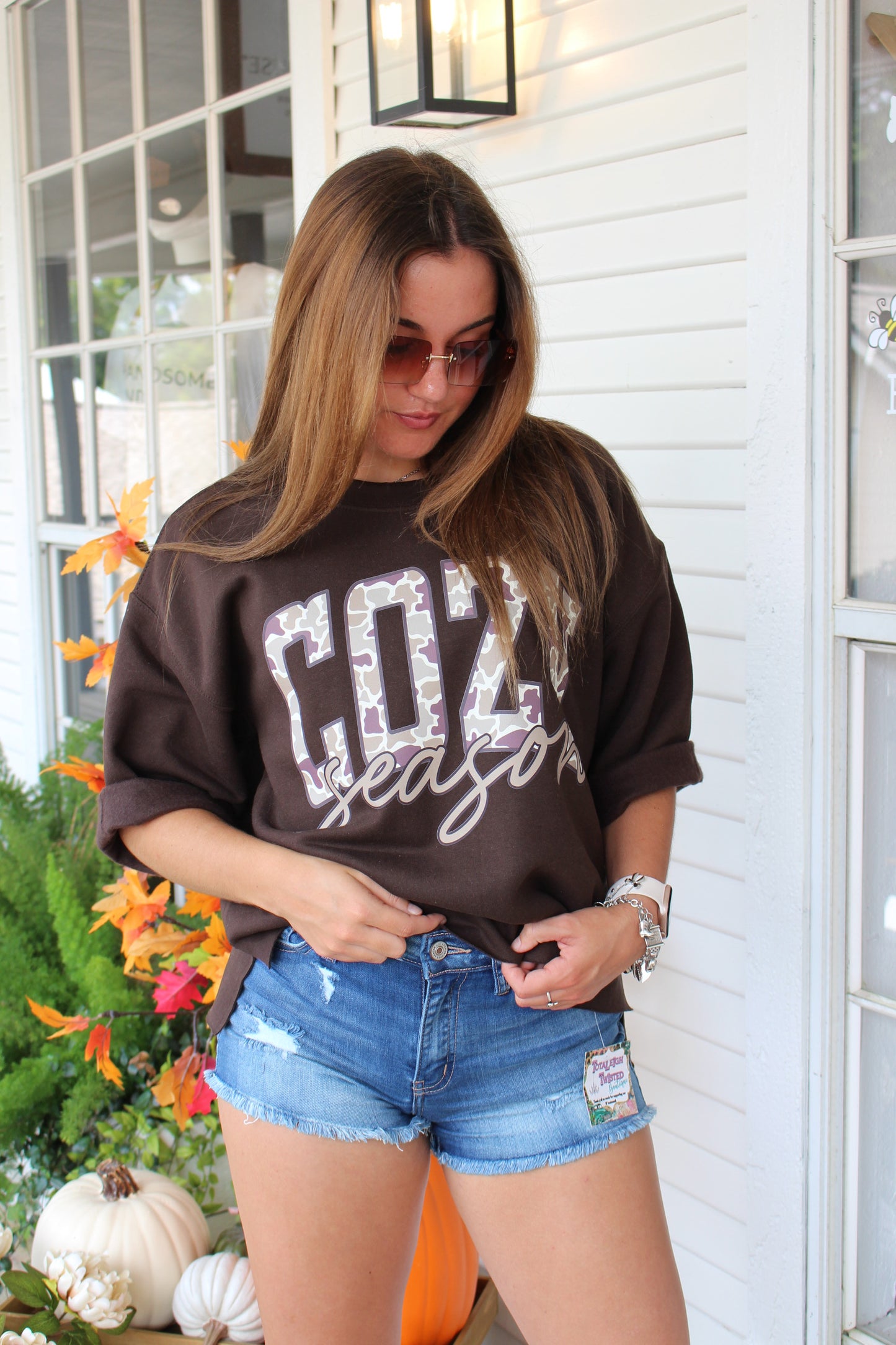 Camo Comfy Season Sweatshirt