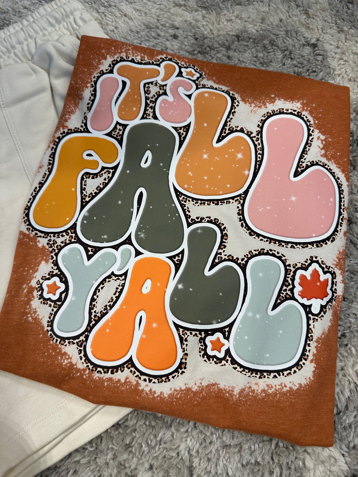 Heather Autumn "It's Fall Y'all" Tee