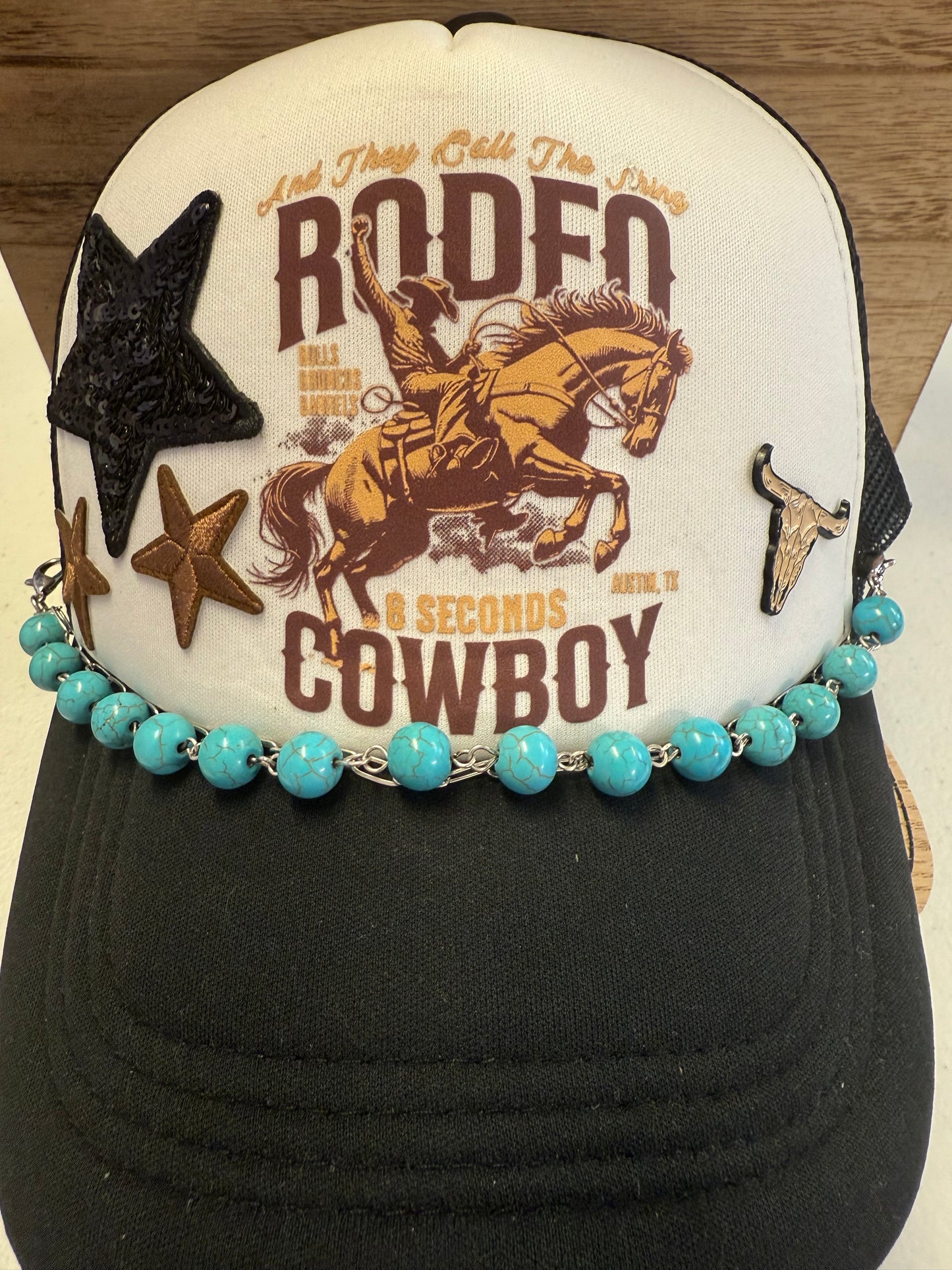 Rodeo Cowboy Twisted Trucker Hat