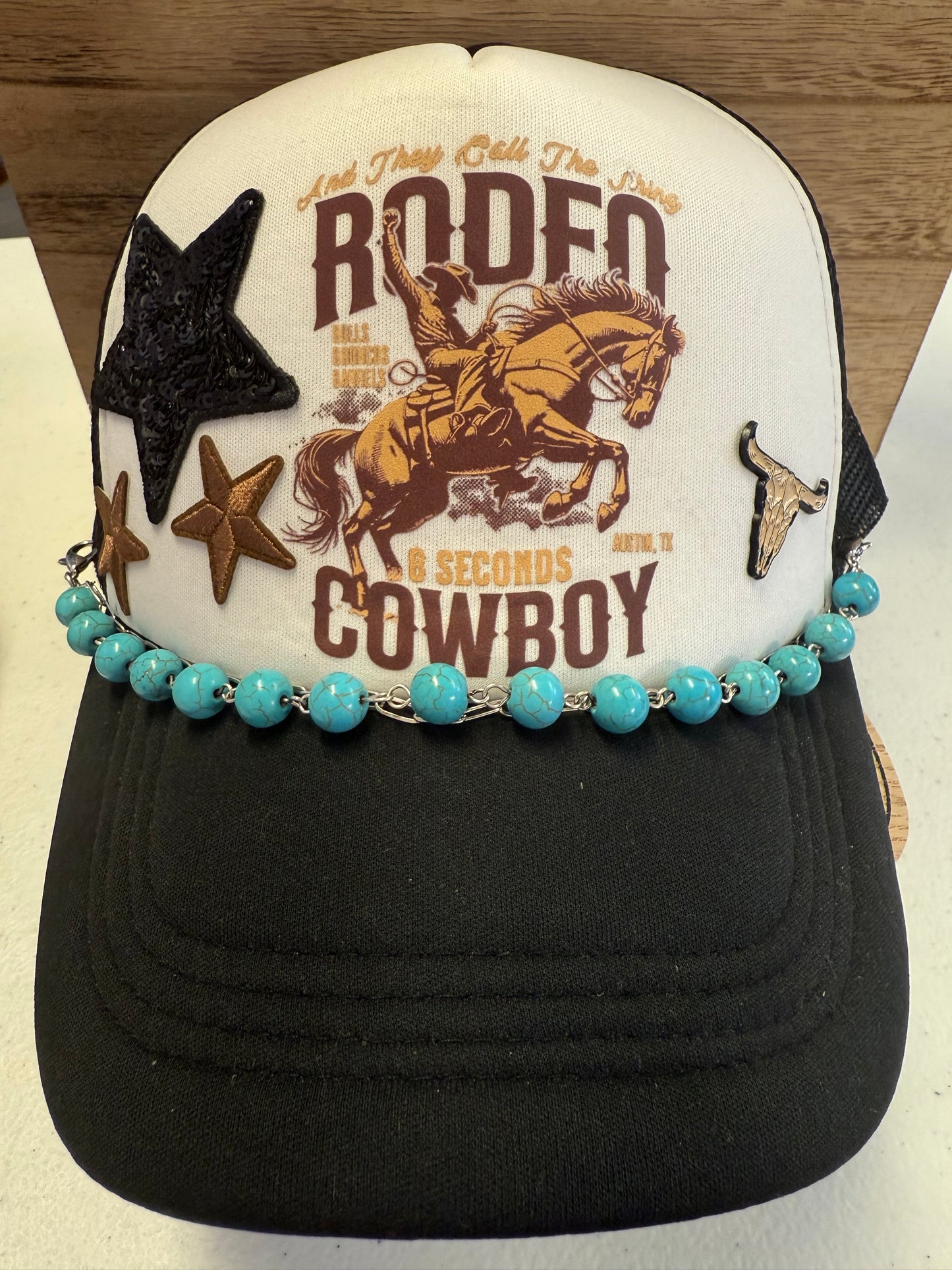 Rodeo Cowboy Twisted Trucker Hat