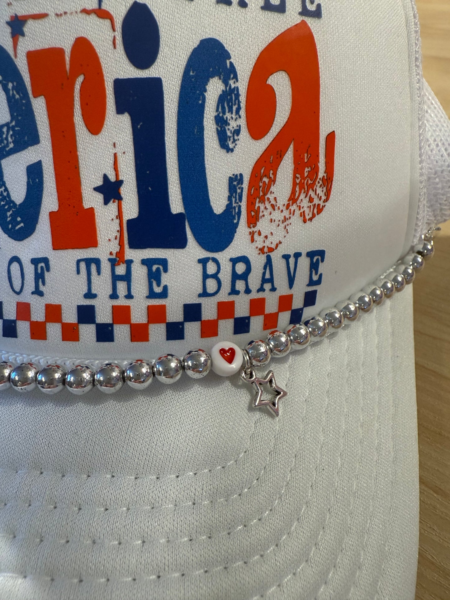 America Home Of The Brave Trucker Hat