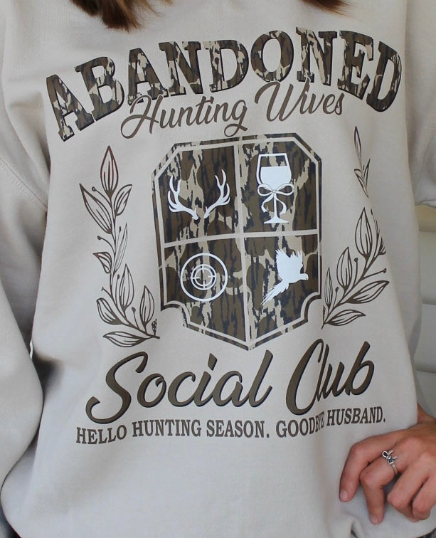 Abandoned Hunting Wives Sweatshirt