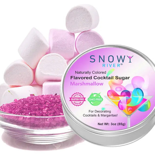 Marshmallow Flavored Cocktail Sugar