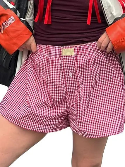 Red Gingham Boxers