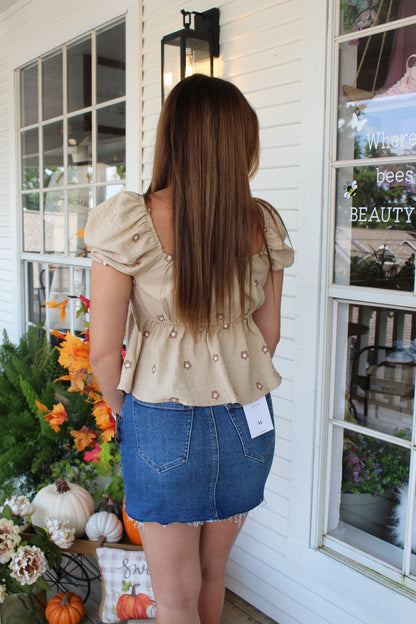 Denim Skirt