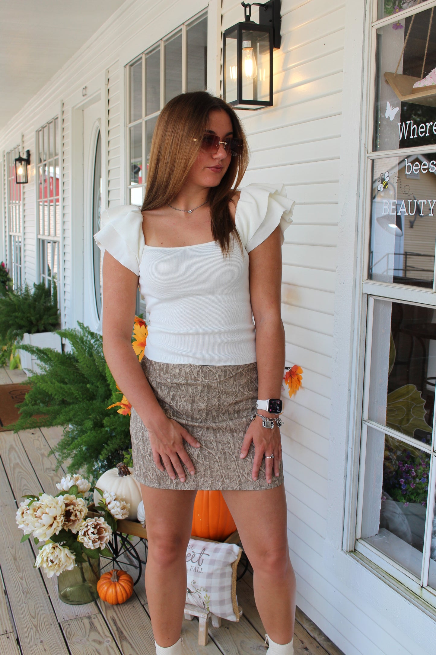 Neutral Tree Camo Skort