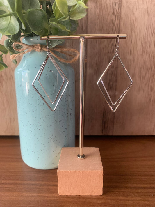 Silver Dangly Earrings