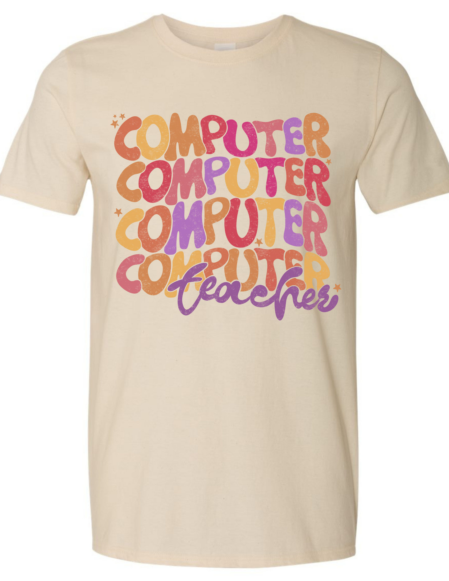 Computer Computer Computer Computer Teacher Tee