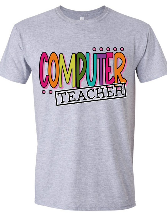 Computer Teacher Tee