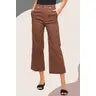 Brown Soft Washed Pants