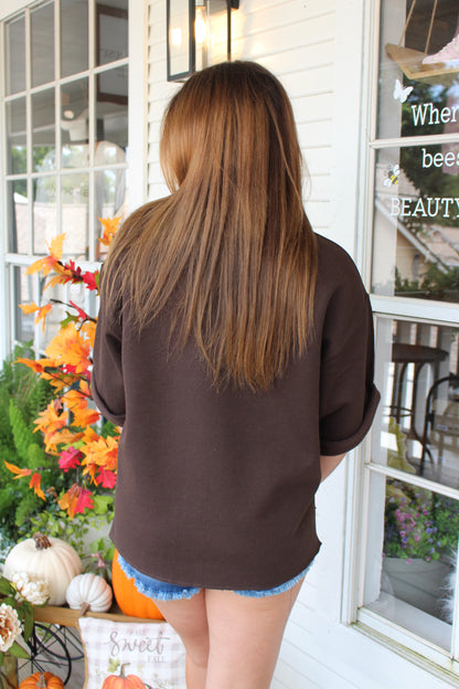 Camo Comfy Season Sweatshirt