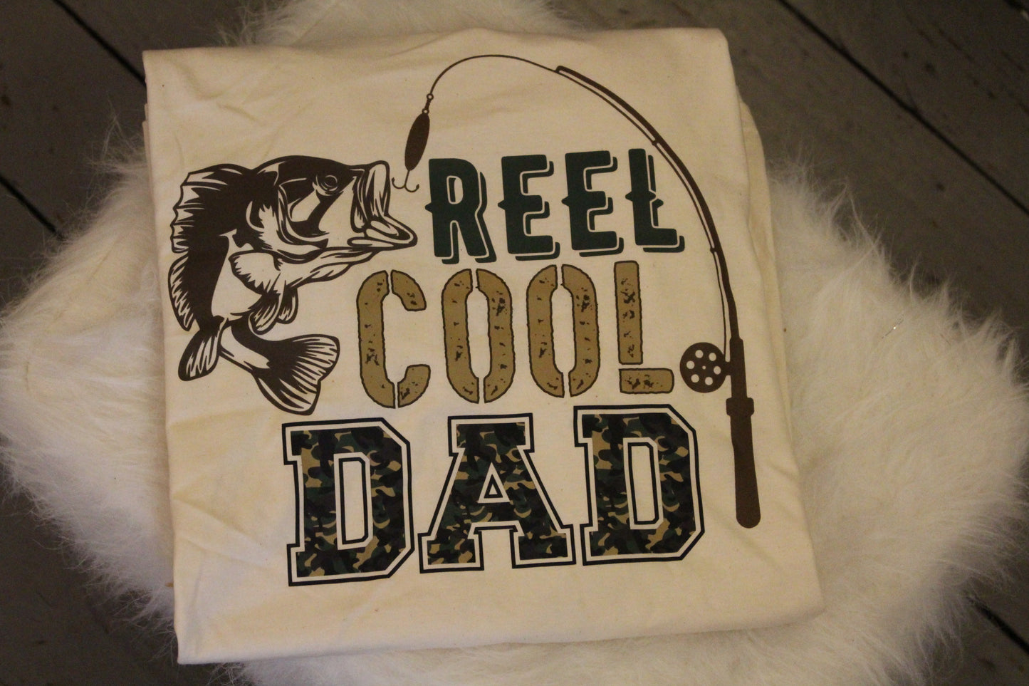 Reel Cool Dad Graphic Tee