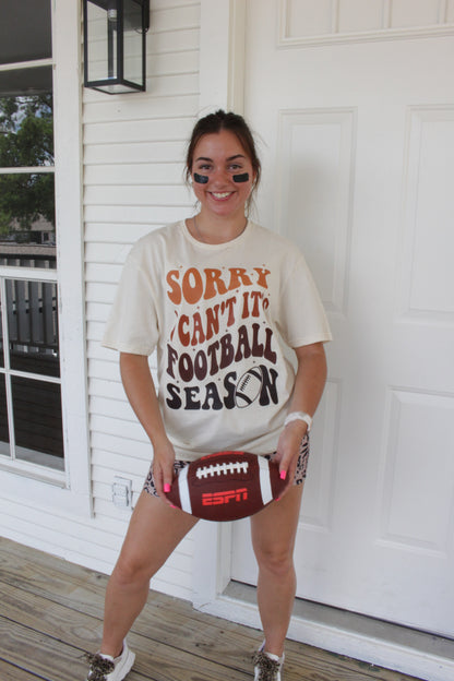 Sorry I Can’t It’s Football Season