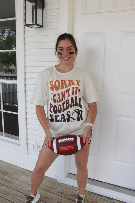 Sorry I Can’t It’s Football Season