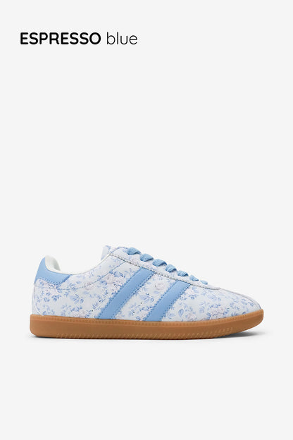 Blue Floral Shoes