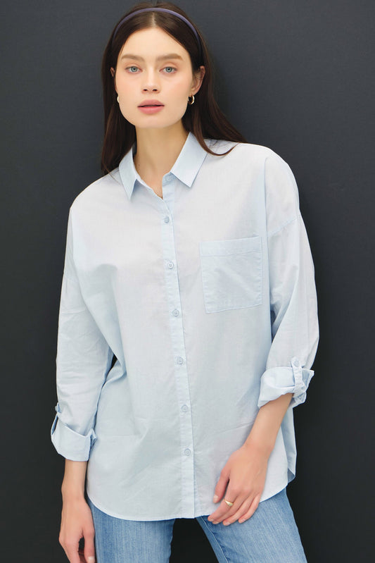 Chambray Button Down Shirt