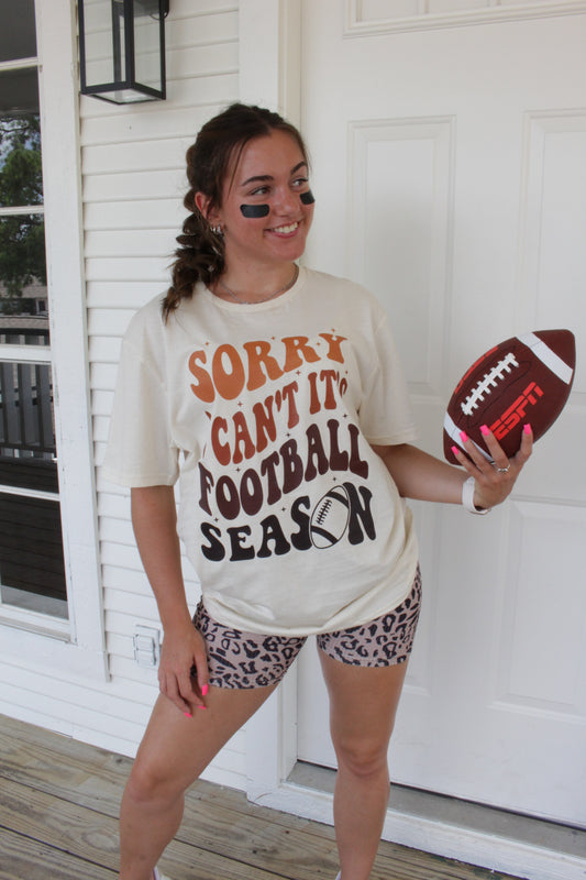 Sorry I Can’t It’s Football Season