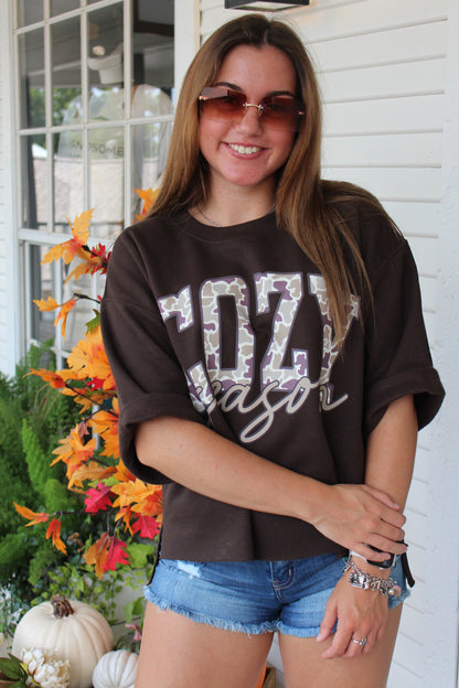 Camo Comfy Season Sweatshirt