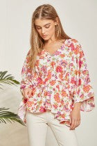 Floral Print Woven Blouse