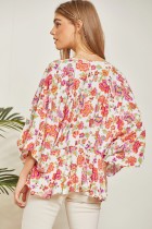 Floral Print Woven Blouse