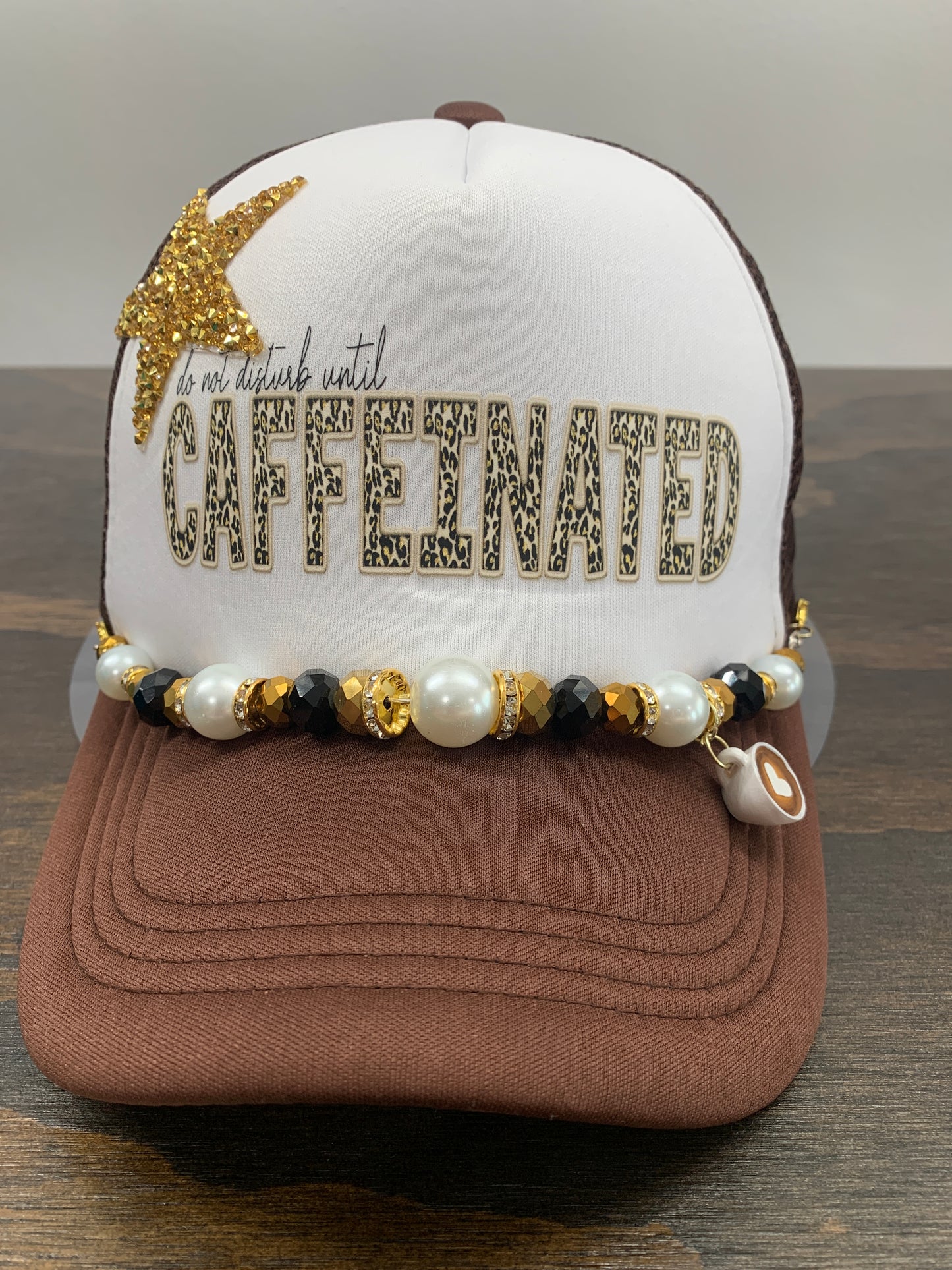 Totaleigh Twisted Trucker Hats - Do not Disturb until Caffeinated