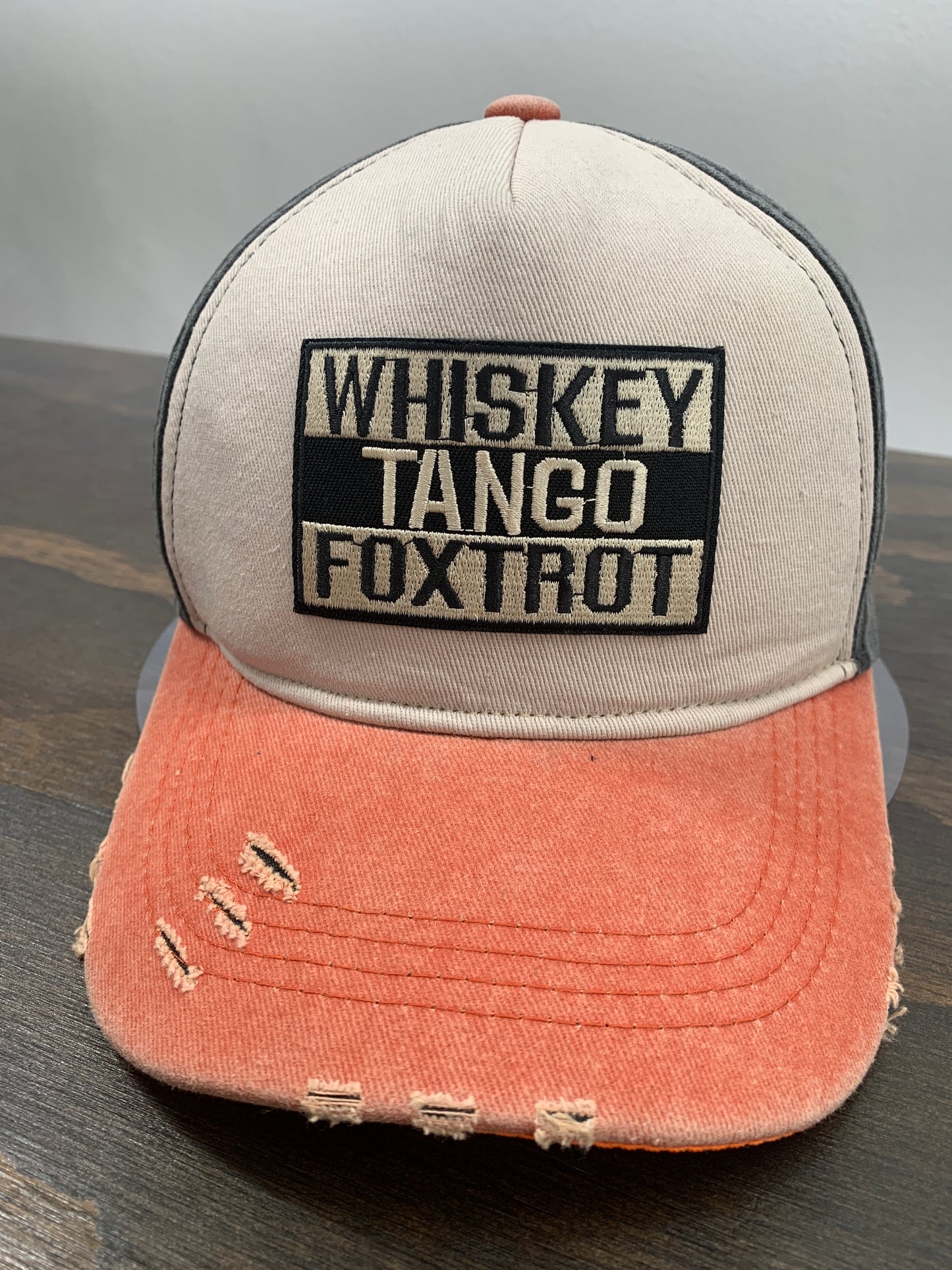 Totaleigh Twisted Trucker Hats - Whiskey Tango Foxtrot