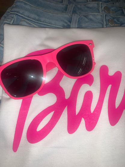 Pink Barbie Sunglasses