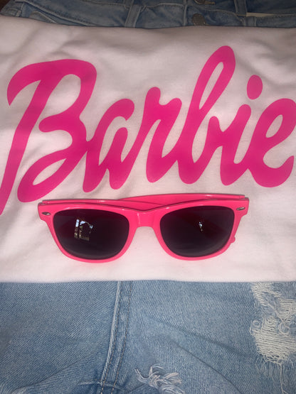 Pink Barbie Sunglasses