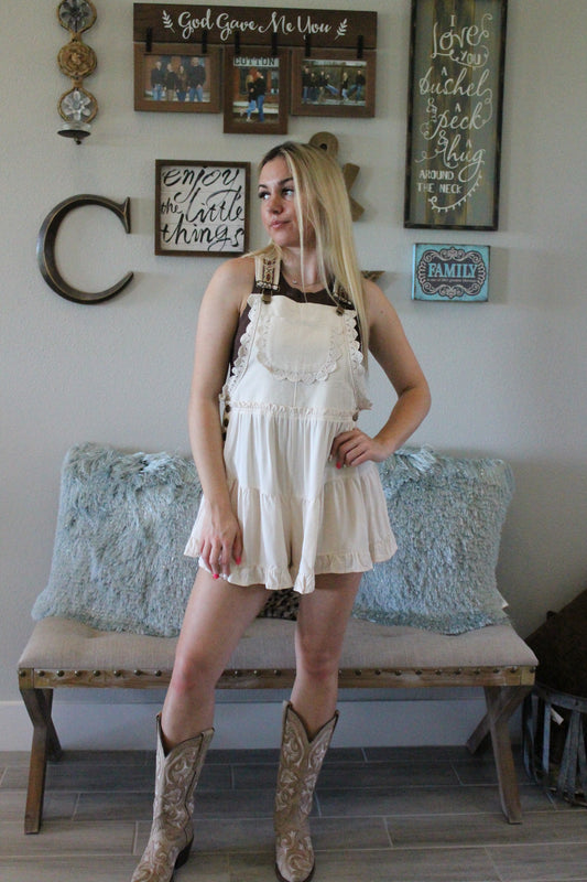 Oatmeal Romper