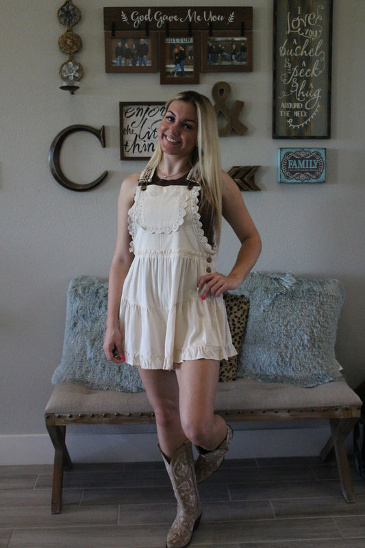 Oatmeal Romper