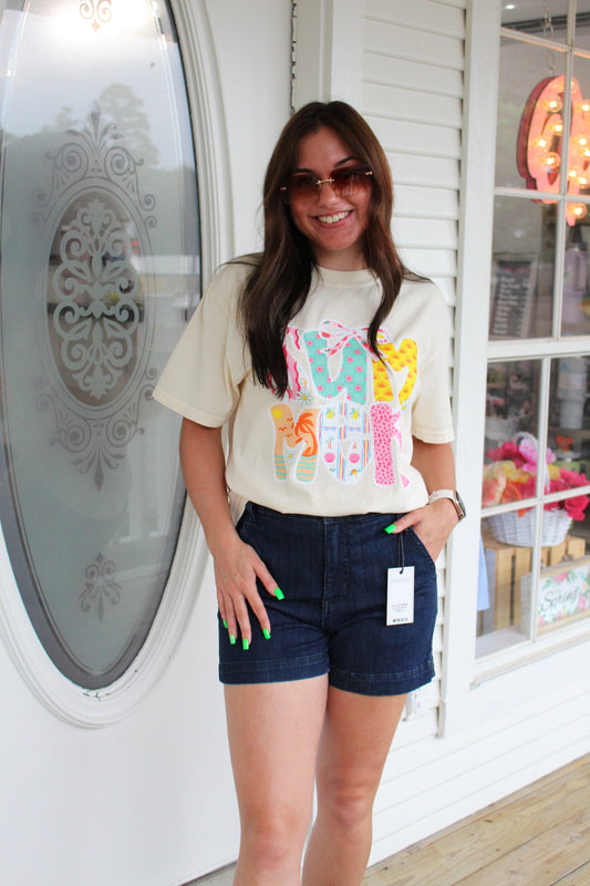 Judy Blue Dark Wash Shorts