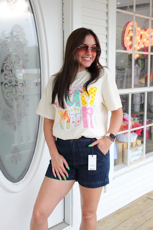 Judy Blue Dark Wash Shorts