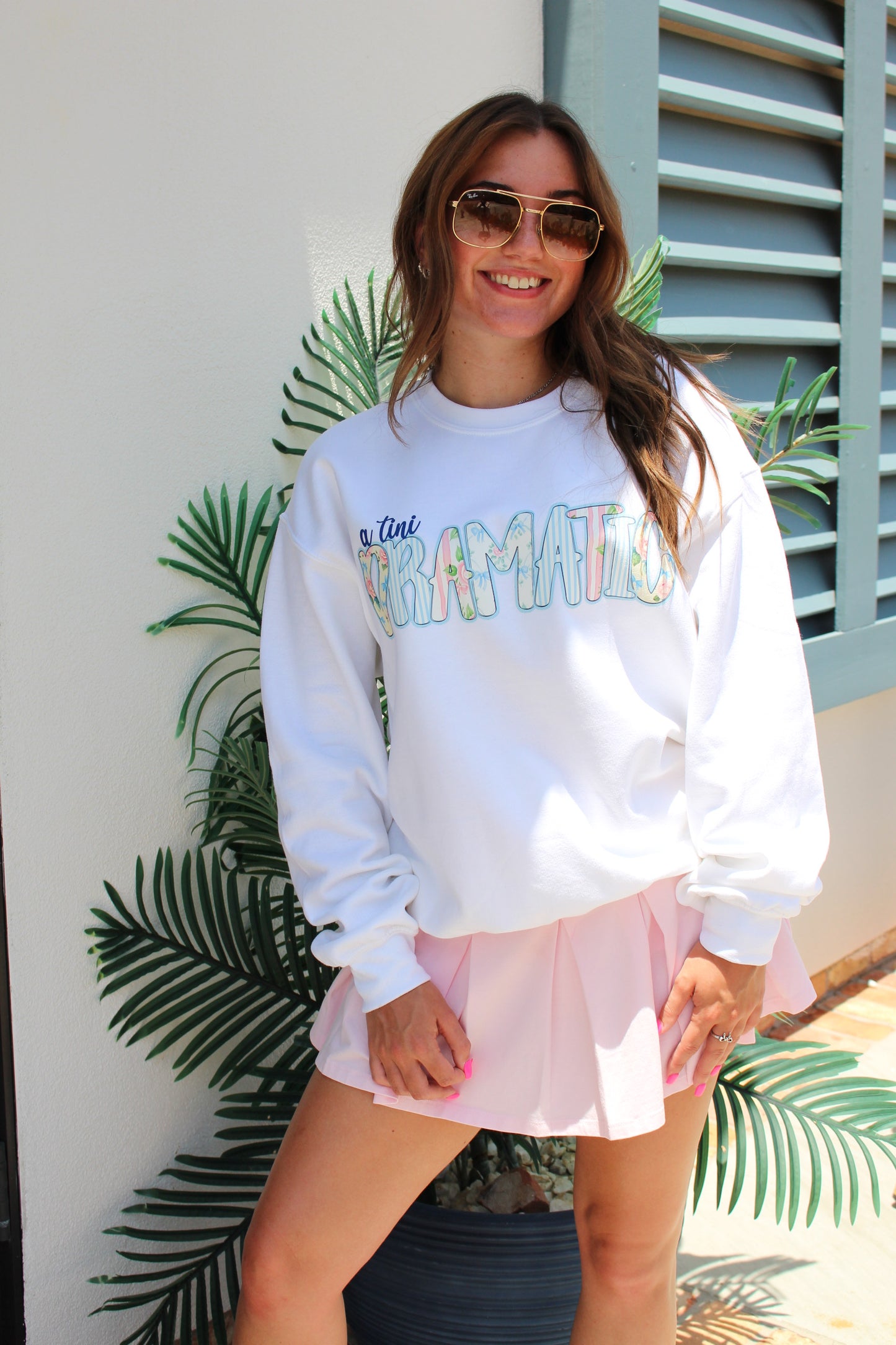 A Tini Dramatic Sweatshirt