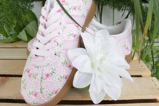 Pink Floral Shoes