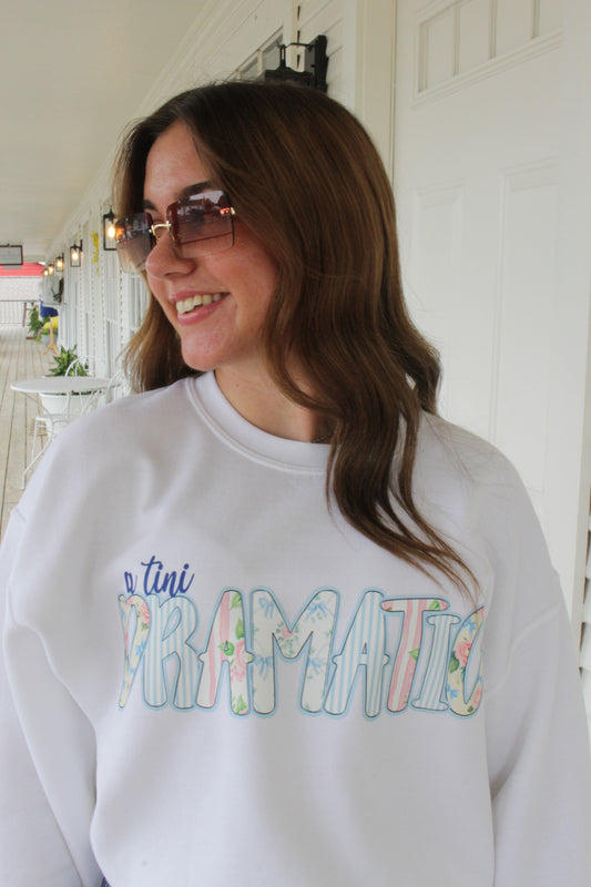 A Tini Dramatic Sweatshirt
