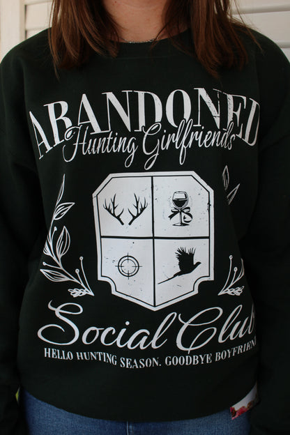 Abandoned Hunting Girlfriend Sweatshirt