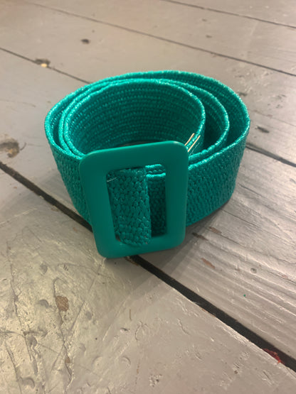 Green Stretchy Belt