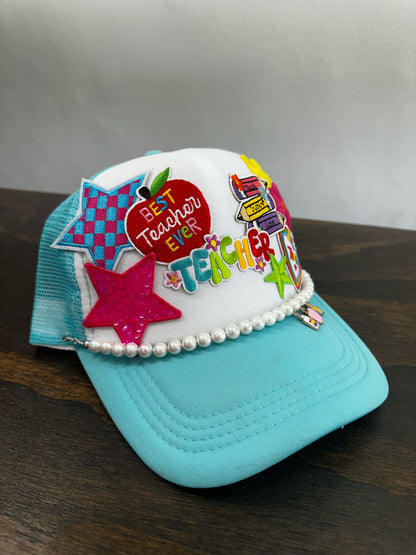 Totaleigh Twisted Trucker Hats - Teacher