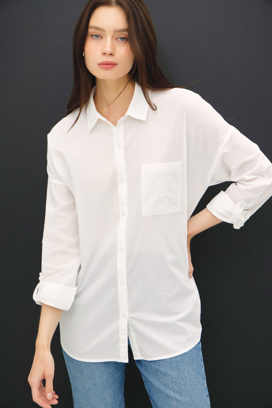 Off-White Button Down Shirt
