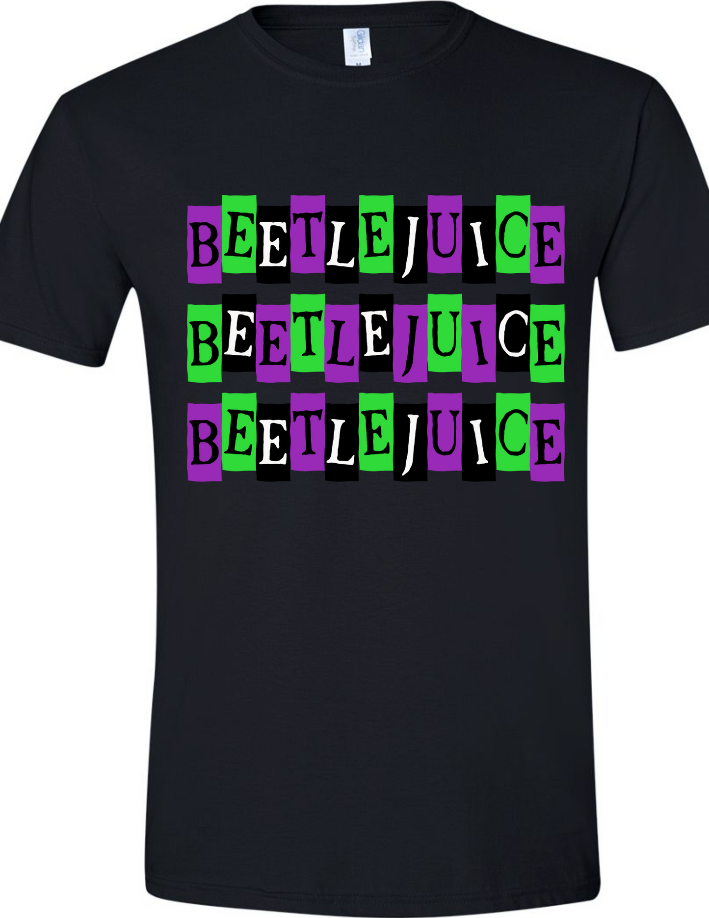 Beetlejuice Beetlejuice Beetlejuice - Green and Purple