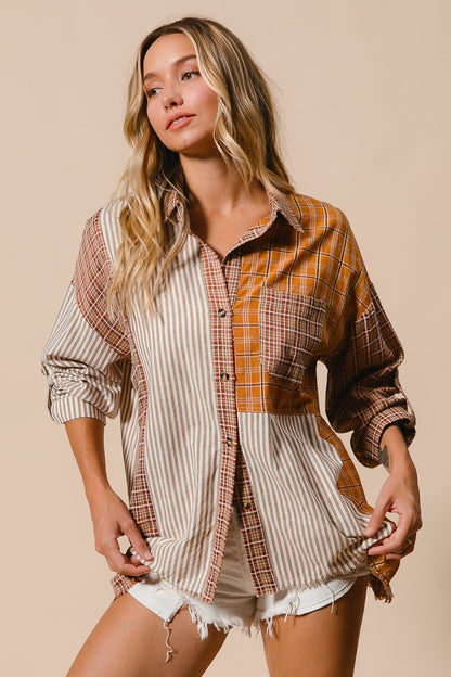 Salty Cowgirl Button Down Shirt