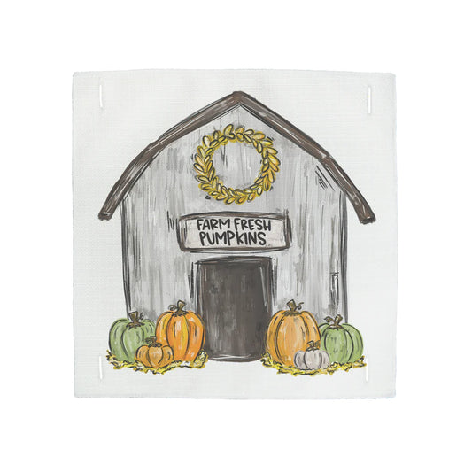 "Farm Fresh Pumpkins" Square Pillow Swap