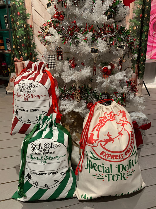 Custom Santa Sacks