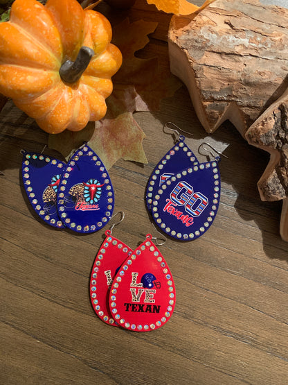 Texan Teardrop Earrings