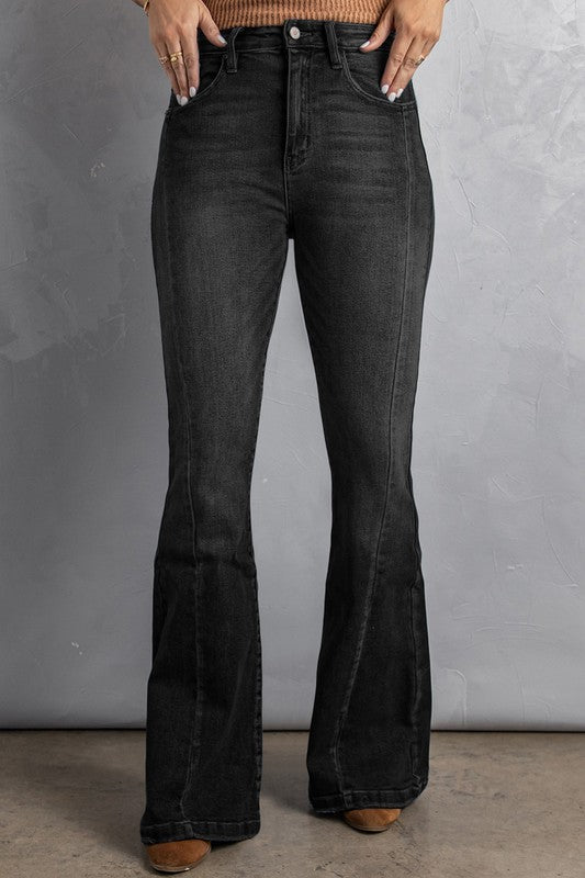 High Waisted Flare Jeans