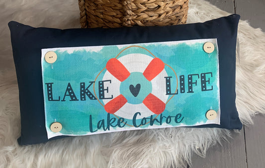 Lake Life Rectangle Pillow Swap